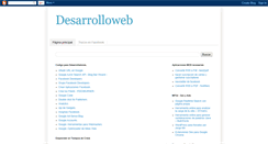 Desktop Screenshot of desarrollowebmasters.blogspot.com