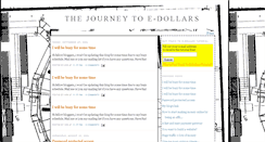 Desktop Screenshot of journey2edollars.blogspot.com