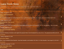 Tablet Screenshot of lomaverdeinfo.blogspot.com