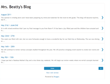 Tablet Screenshot of mrsbeattysblog.blogspot.com