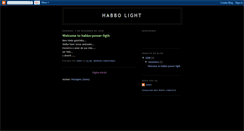 Desktop Screenshot of habbopowerlight.blogspot.com