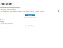 Tablet Screenshot of habbopowerlight.blogspot.com