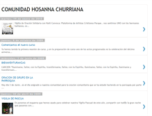 Tablet Screenshot of churrianahosanna.blogspot.com