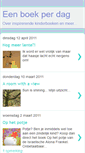 Mobile Screenshot of eenboekperdag.blogspot.com