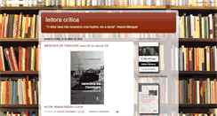 Desktop Screenshot of leitoracritica.blogspot.com