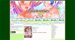 Desktop Screenshot of orphen-kun.blogspot.com