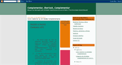 Desktop Screenshot of complementarrtv.blogspot.com