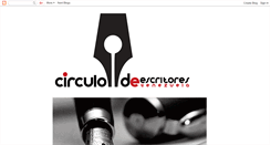 Desktop Screenshot of circulodescritoresvenezuela.blogspot.com