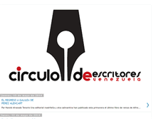 Tablet Screenshot of circulodescritoresvenezuela.blogspot.com