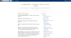 Desktop Screenshot of cambodiawhygenocide.blogspot.com