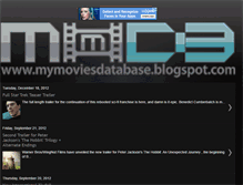 Tablet Screenshot of mymoviesdatabase.blogspot.com