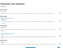 Tablet Screenshot of postcardsfromnowhere.blogspot.com