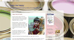 Desktop Screenshot of colormehappypottery.blogspot.com