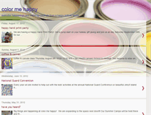 Tablet Screenshot of colormehappypottery.blogspot.com