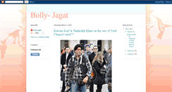 Desktop Screenshot of bolly-jagat.blogspot.com