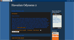 Desktop Screenshot of hawaiianodysseus2.blogspot.com