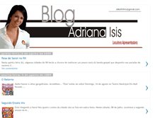 Tablet Screenshot of adrianaisis93.blogspot.com