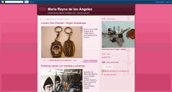 Desktop Screenshot of mariareynadelosangeles.blogspot.com