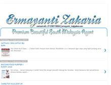 Tablet Screenshot of ermayantizakaria.blogspot.com