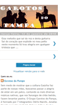 Mobile Screenshot of garotosdopampa.blogspot.com