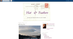 Desktop Screenshot of hatandfeathers.blogspot.com