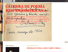 Tablet Screenshot of catedradepoesia.blogspot.com