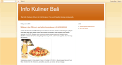 Desktop Screenshot of infokuliner.blogspot.com