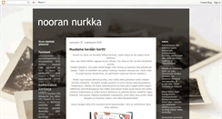 Desktop Screenshot of noorannurkka.blogspot.com