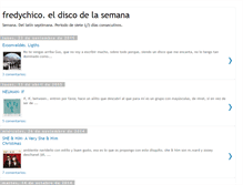 Tablet Screenshot of fredychicodiscos.blogspot.com
