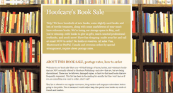 Desktop Screenshot of hoofcarebooksale.blogspot.com