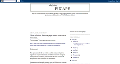 Desktop Screenshot of debatefucape.blogspot.com