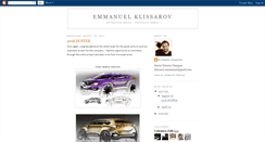 Desktop Screenshot of emmanuelklissarov.blogspot.com
