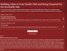 Tablet Screenshot of fitnessindustryconsultingandbrokerage.blogspot.com
