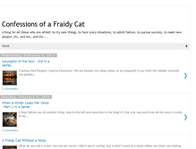 Tablet Screenshot of confessionsofafraidycat.blogspot.com
