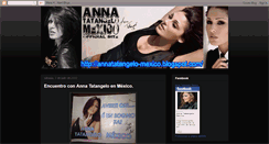 Desktop Screenshot of annatatangelo-mexico.blogspot.com