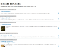 Tablet Screenshot of ilmondodeichiodini.blogspot.com