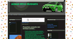 Desktop Screenshot of ahmadirfanmushafa.blogspot.com
