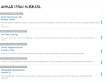 Tablet Screenshot of ahmadirfanmushafa.blogspot.com