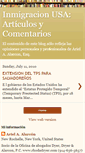 Mobile Screenshot of alarconinmigracion.blogspot.com