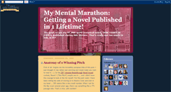 Desktop Screenshot of mymentalmarathon.blogspot.com