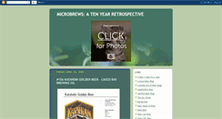 Desktop Screenshot of microbrews10yrretro.blogspot.com