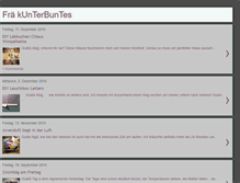 Tablet Screenshot of kunterbunts-claudia.blogspot.com