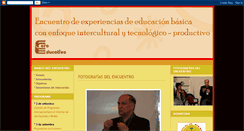 Desktop Screenshot of encuentroexperiencias.blogspot.com