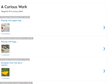 Tablet Screenshot of acuriouswork.blogspot.com