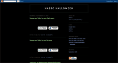Desktop Screenshot of habboween.blogspot.com