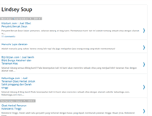 Tablet Screenshot of lindseysoup.blogspot.com