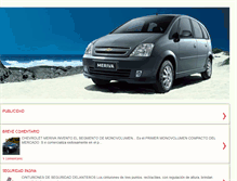 Tablet Screenshot of chevroletmeriva.blogspot.com