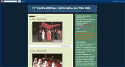Desktop Screenshot of feiramediaval2008.blogspot.com