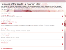 Tablet Screenshot of fashionsoftheworld.blogspot.com