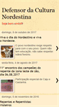 Mobile Screenshot of defensordaculturanordestina.blogspot.com